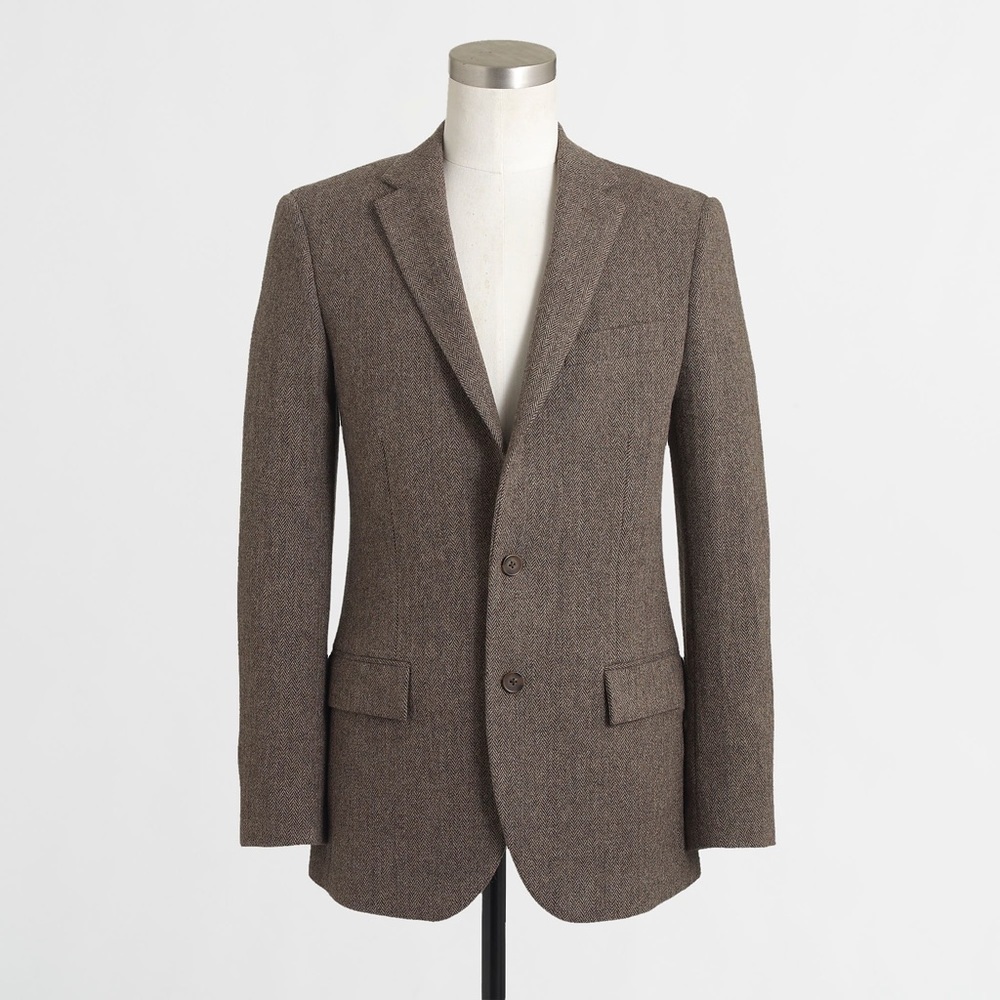 J Crew Men’s Thompson Sport Wool Coat